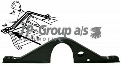 JP GROUP 8183150600 -  Вспомогательная рама/агрегат опоры
